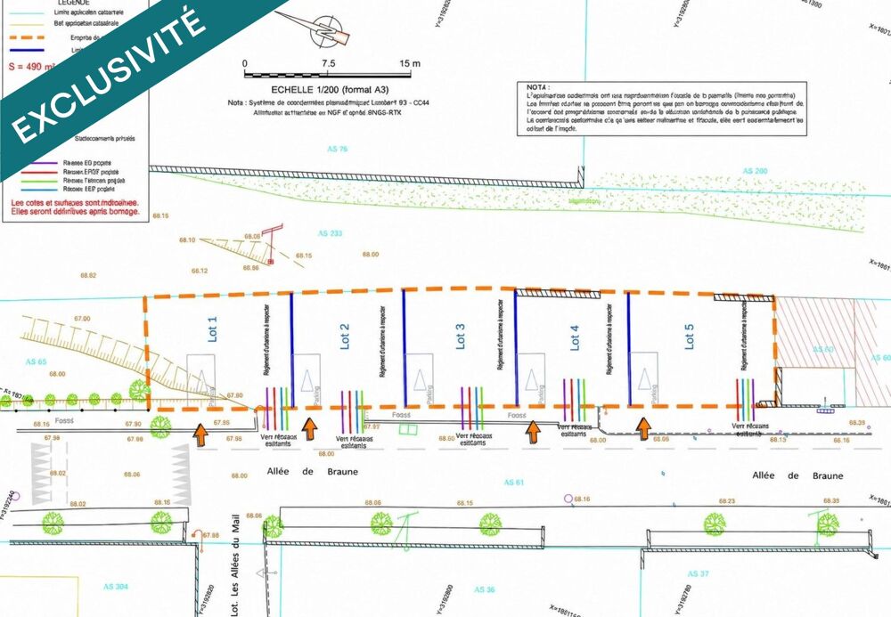 Vente Terrain Opportunité Investisseur La calmette