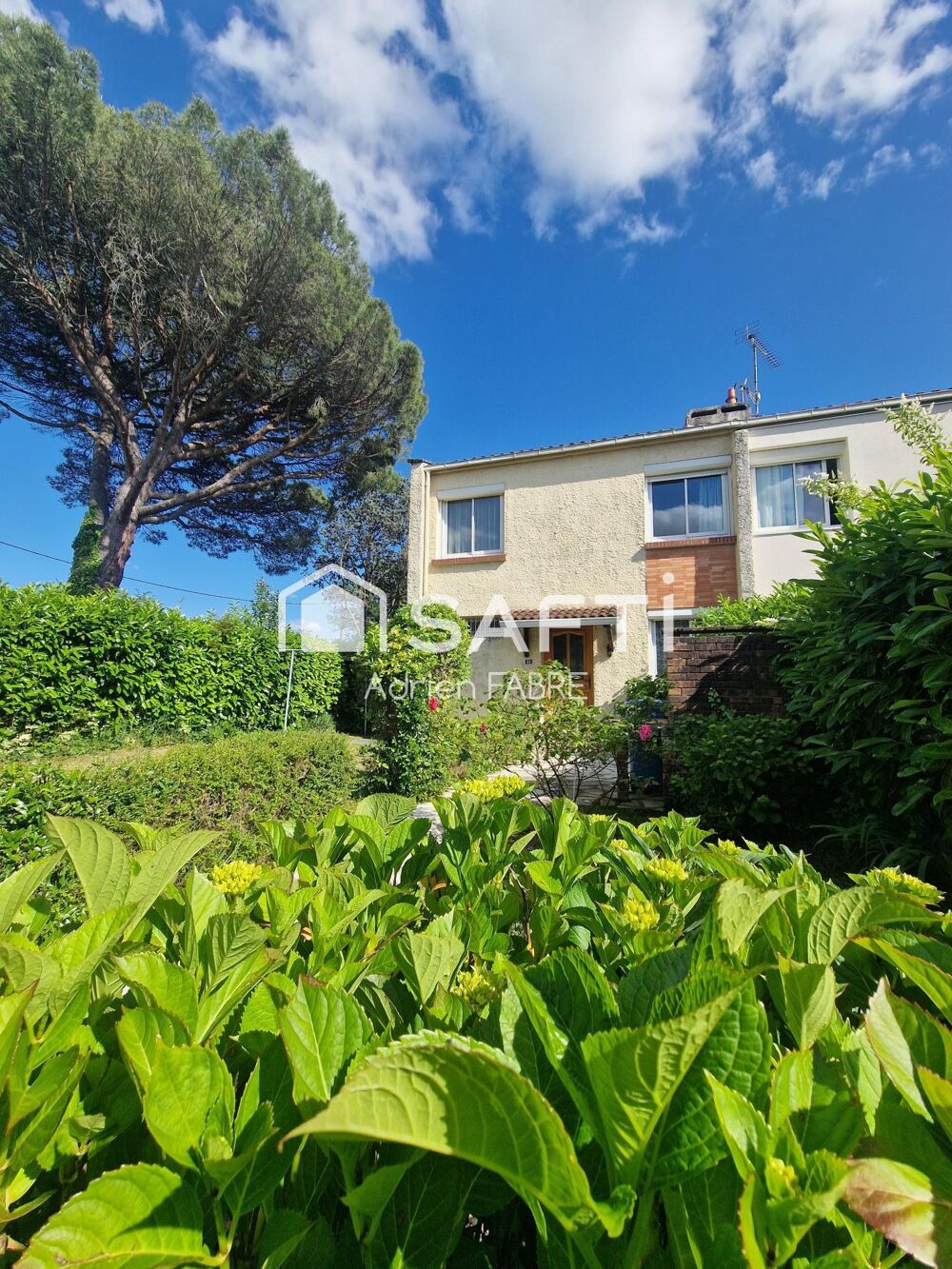 Maison T4 78m² plus garage à Launaguet au calme