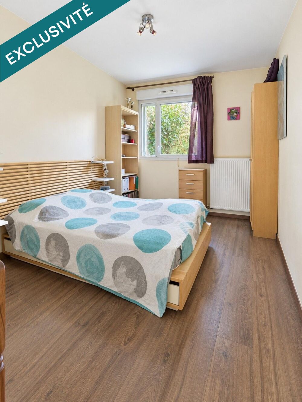 Appartement T4 de 84m2 rez-de-jardin - 250 000 €.