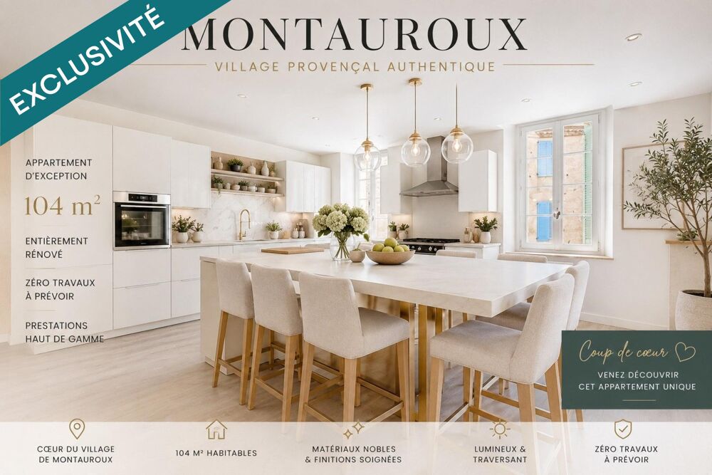 Appartement 4 pièces 104 m² · à Montauroux · 104 m² · 339 000 €