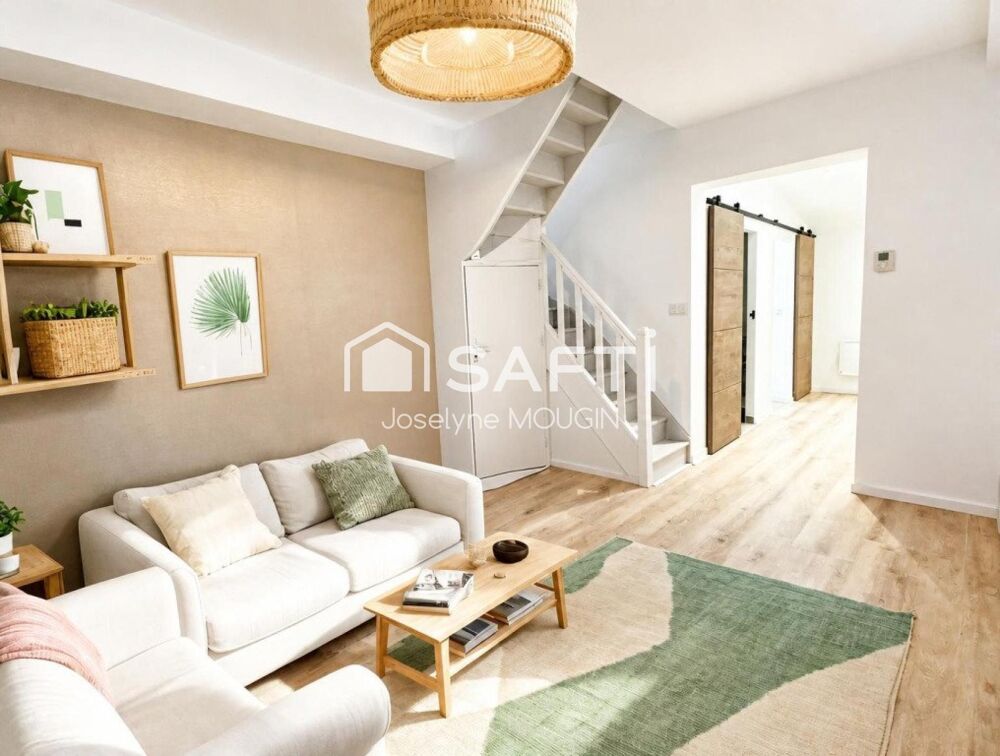 Maison 2 chambres rénovée entièrement.