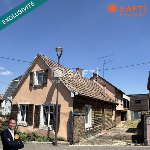   Maison de 4 pièces à rénover avec une dépendance, un garage et un grand jardin ! Maison - 5 pièce(s) - 190 m²