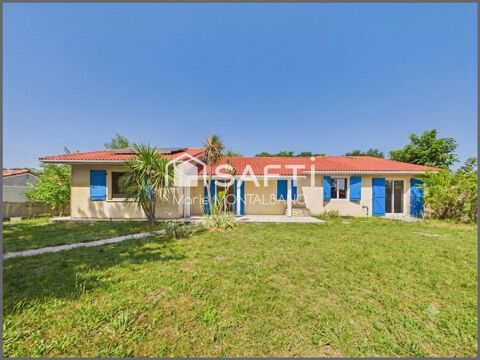   Maison de plain-pied, 4ch, bureau, terrasses et jardin Maison - 6 pièce(s) - 134 m²