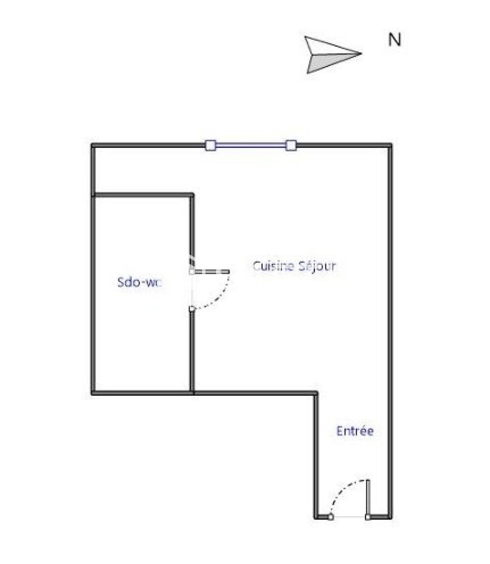 Vente Appartement STUDIO DE 15 M² EN DERNIER ETAGE AVEC UN EMPLACEMENT PARKING EXTERIEUR Rillieux-la-pape