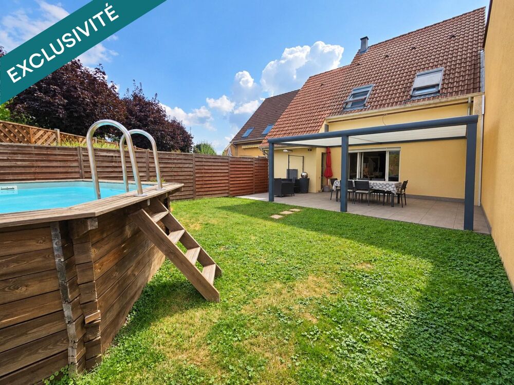 Vente Maison Découvrez cette maison familiale lumineuse et fonctionnelle avec un bel extérieur au calme avec terrasse et pergola sans vis-à-v Thann