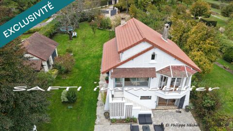   Maison de charme de 140m2 avec vue panoramique sur la vall�e de la Seine / 4 chambres sur 1600m2 de terrain + piscine + d�pendan Maison - 6 pi�ce(s) - 140 m�