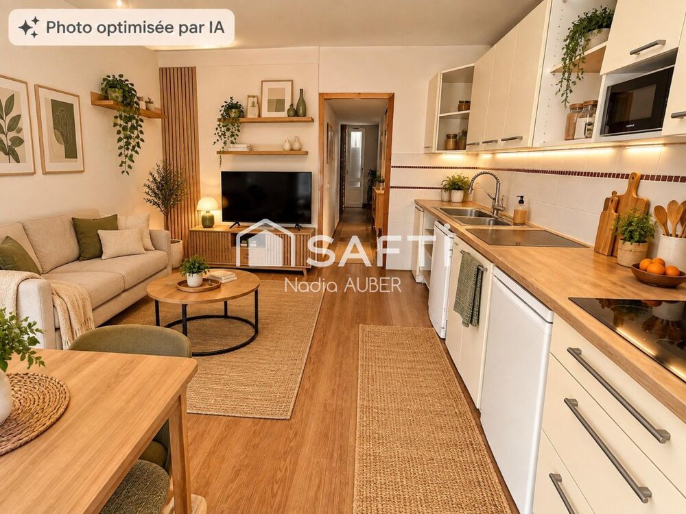 Vente Appartement T2 LIBRE – IDÉAL PRIMO-ACCÉDANT OU INVESTISSEUR – FAIBLES CHARGES – PETITE COPROPRIÉTÉ Choisy-le-roi