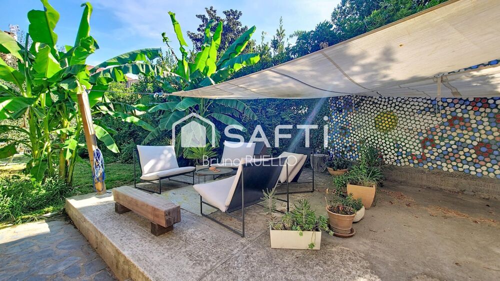 Vente Maison SAINT-GÉNIS-DES-FONTAINES – LE CHARME D'UNE MAISON DE VILLAGE ET SON JARDIN Saint-genis-des-fontaines