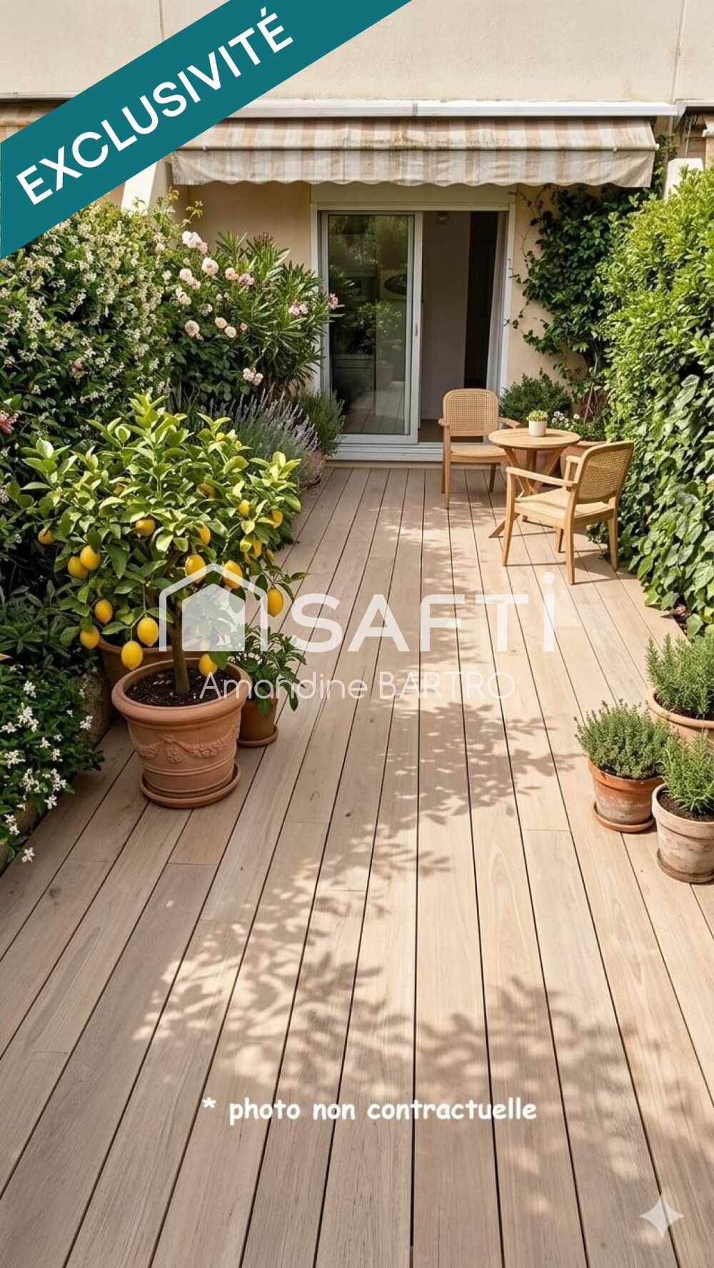 Vente Appartement Studio à rafraîchir avec cour privative, à 3 min de la mer ! La ciotat