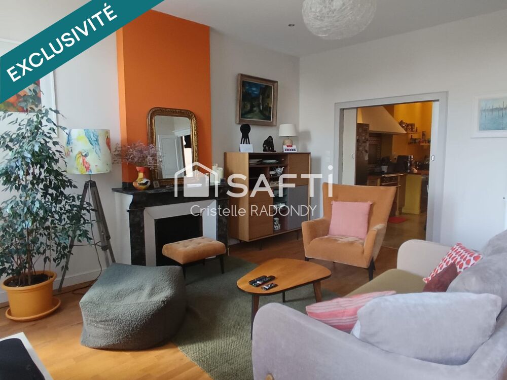 Appartement bourgeois 91m2, place Carnot à Carcassonne
