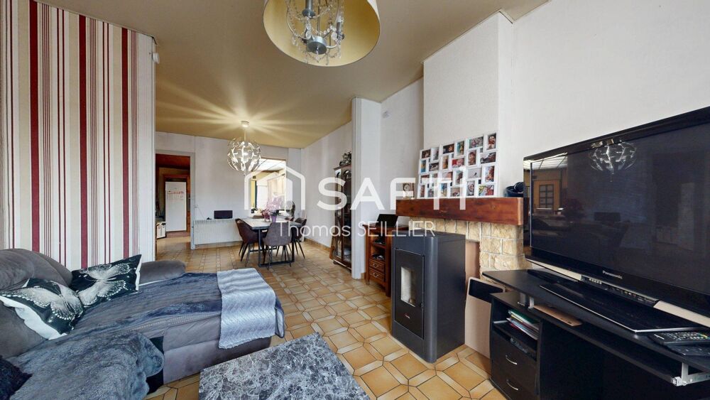 Maison flamande 3 chambres avec garage  Centre-ville de Wattrelos