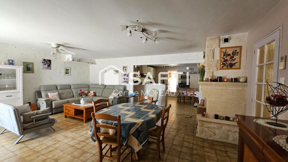 Vente Maison 186m² ,prestation haute gamme ,PAC terrain arboré Saint-meme-les-carrieres