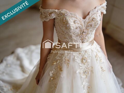 A reprendre, Fonds de commerce robes de mari&eacute;es et accessoires, fronti&egrave;re Gen&egrave;ve 335000 74100 Annemasse