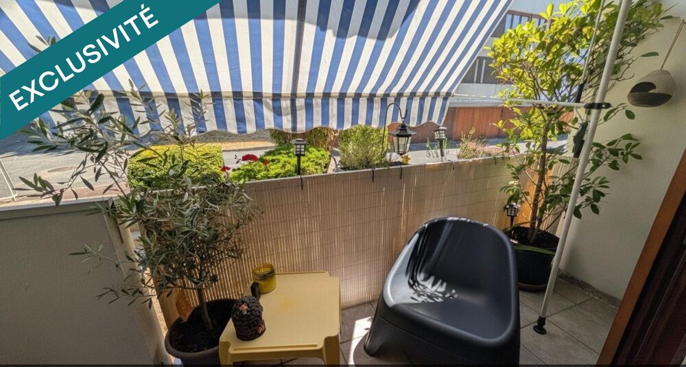 Appartement avec grand séjour 3 chambres et balcon