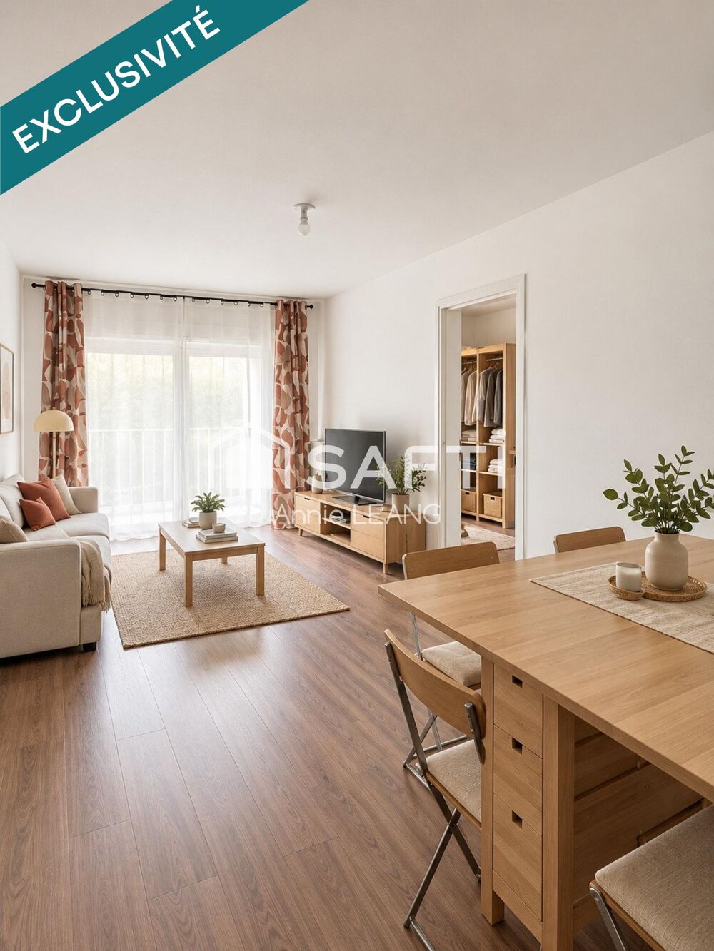 Vente Appartement 4P récent – Gymnase Coubertin, écoles G. Sand & F. Héritier, futur T1 à 8 min Noisy-le-sec