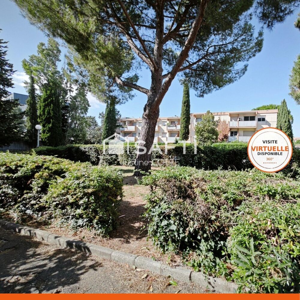 Vente Appartement Studio loué avec jardin privatif à Montpellier Montpellier