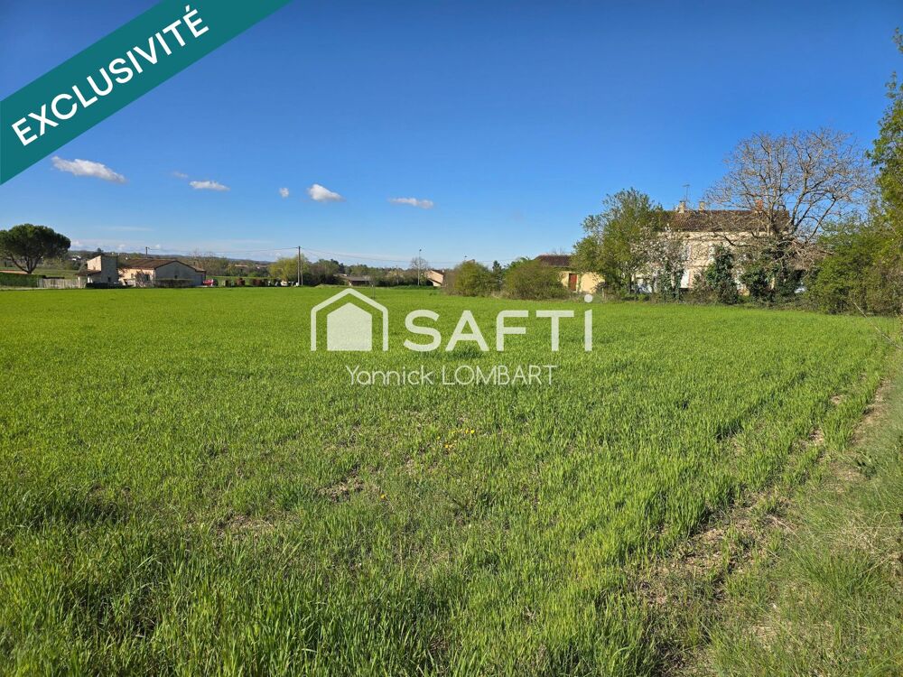 Vente Terrain Terrain constructible de 1738 m² à 10 minute d'Albi Castelnau-de-levis
