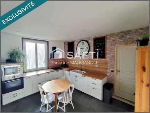   Maison de semi plain pied,semi individuelle,3 chambres, grande cour et jardin Maison - 5 pice(s) - 110 m