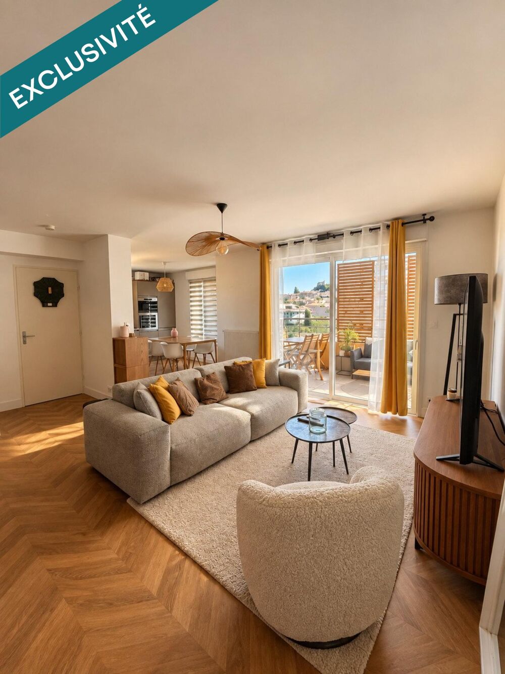 Vente Appartement Duplex avec 4 chambres, terrasses et parkings La garde