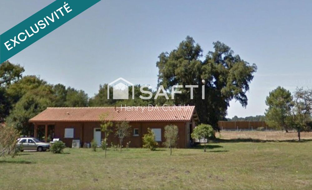 Maison moderne au coeur des Landes