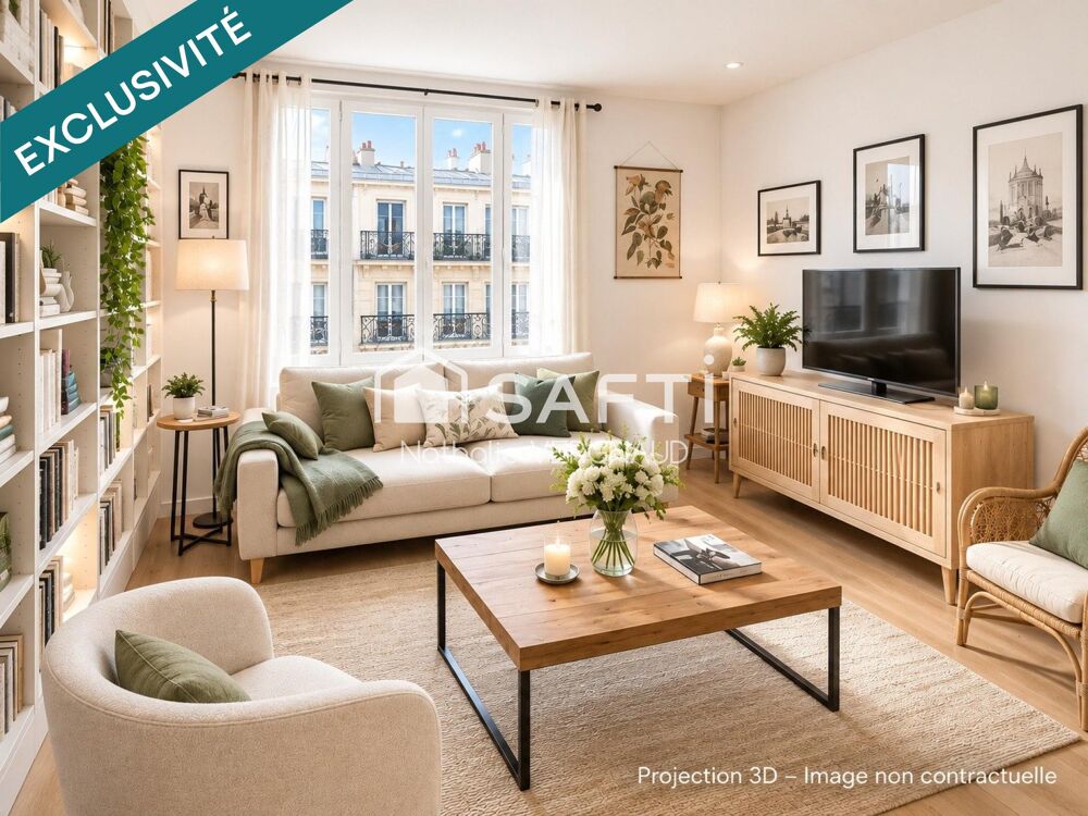 Vente Appartement PARIS XIVème Didot - Beau 3P avec vue dégagée Paris 14