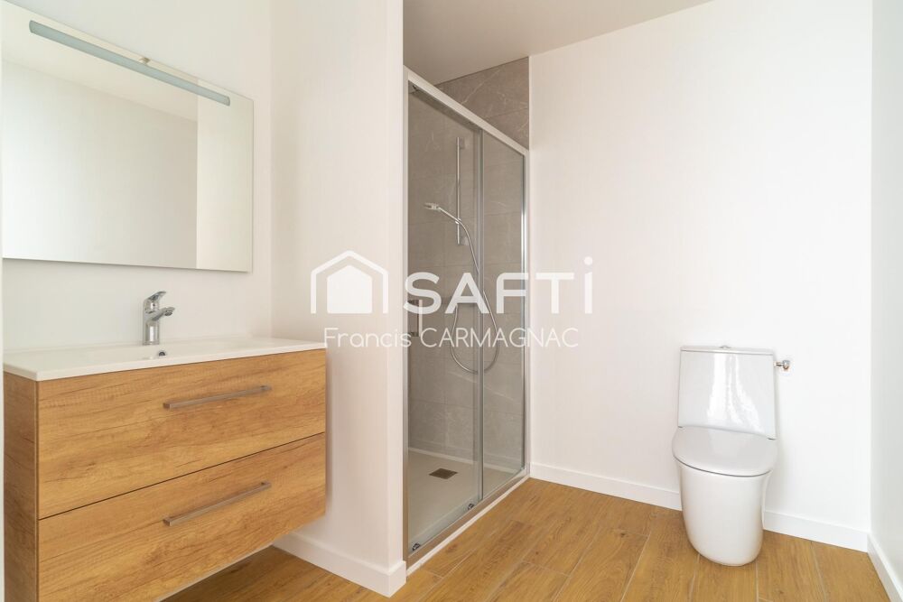 Appartement T2 rez-de-chaussée de 40 m² entiérement rénové