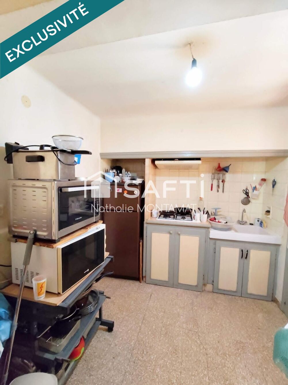 Vente Maison Idéal Investisseur, Maison de village louée Salses-le-chateau