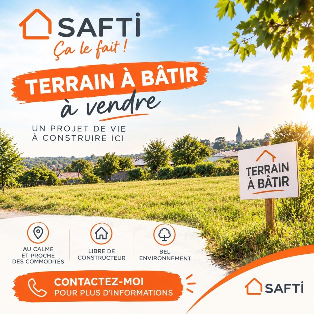 Vente Terrain Terrain constructible de 2178m2, hors lotissement La chapelle-saint-laurent