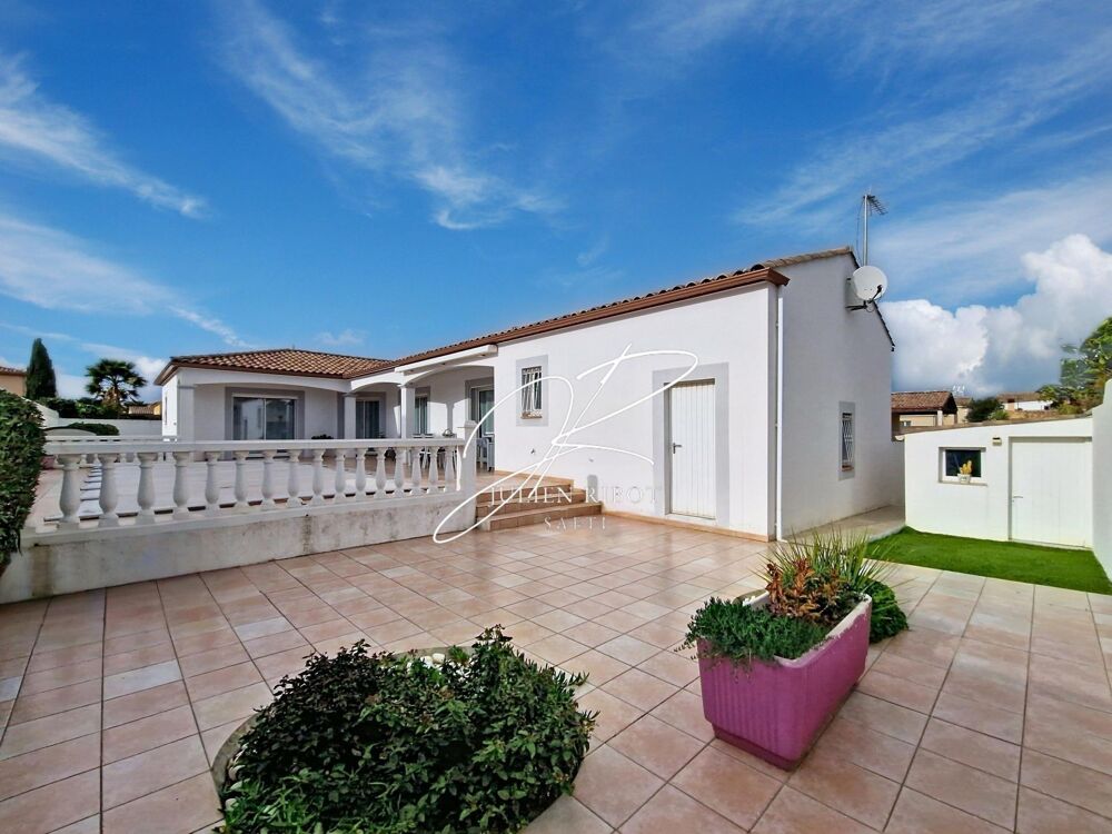 Vente Maison Villa T4 3 chambres 140 m² piscine garage Serignan