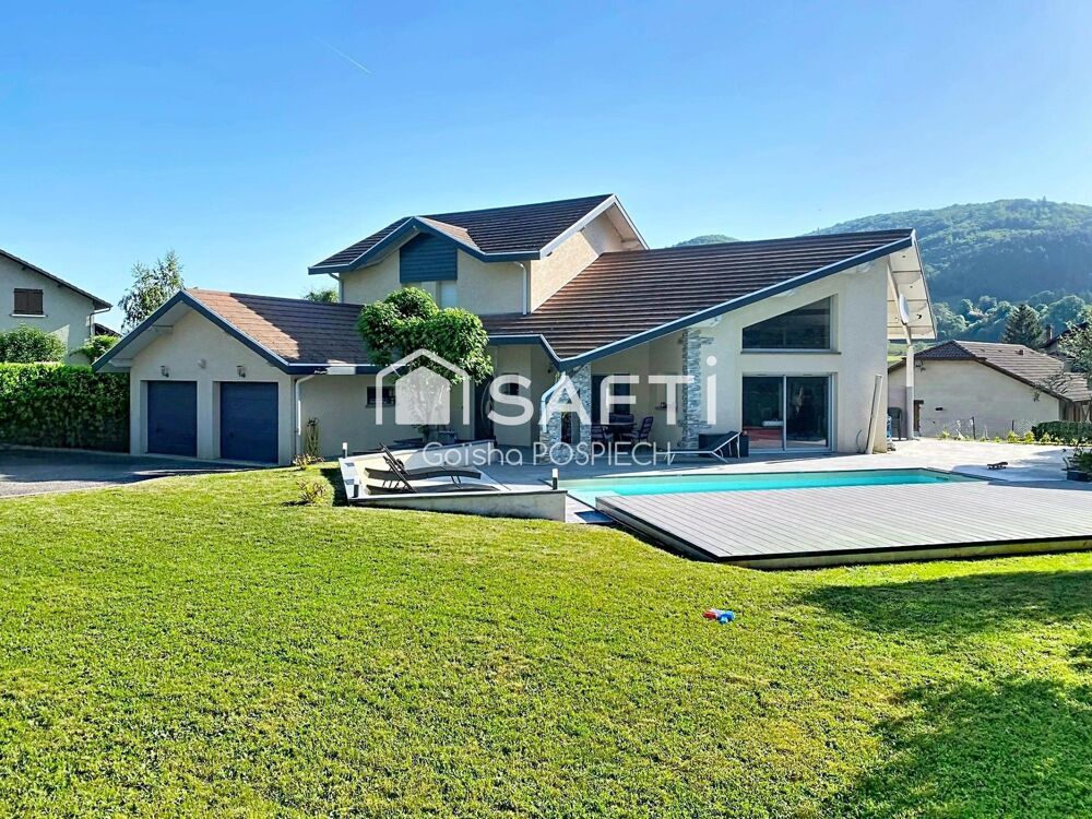 Vente Maison Maison à vendre Charavines – 170 m² – 4 chambres – piscine – terrain 1452 m² Charavines