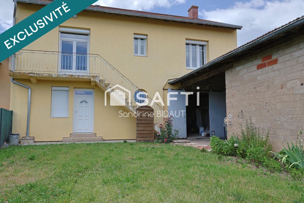 Maison avec terrain de 656 m² entre Pont-de-Vaux et Tournus