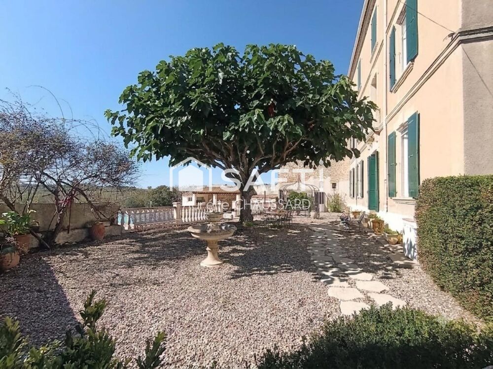 Vente Maison Maison de Maître 4 chambres piscine grange Ouveillan