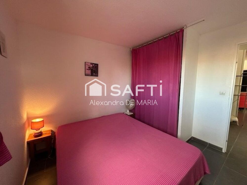 Vente Appartement T2 rénové avec loggia et vue marina Le barcares