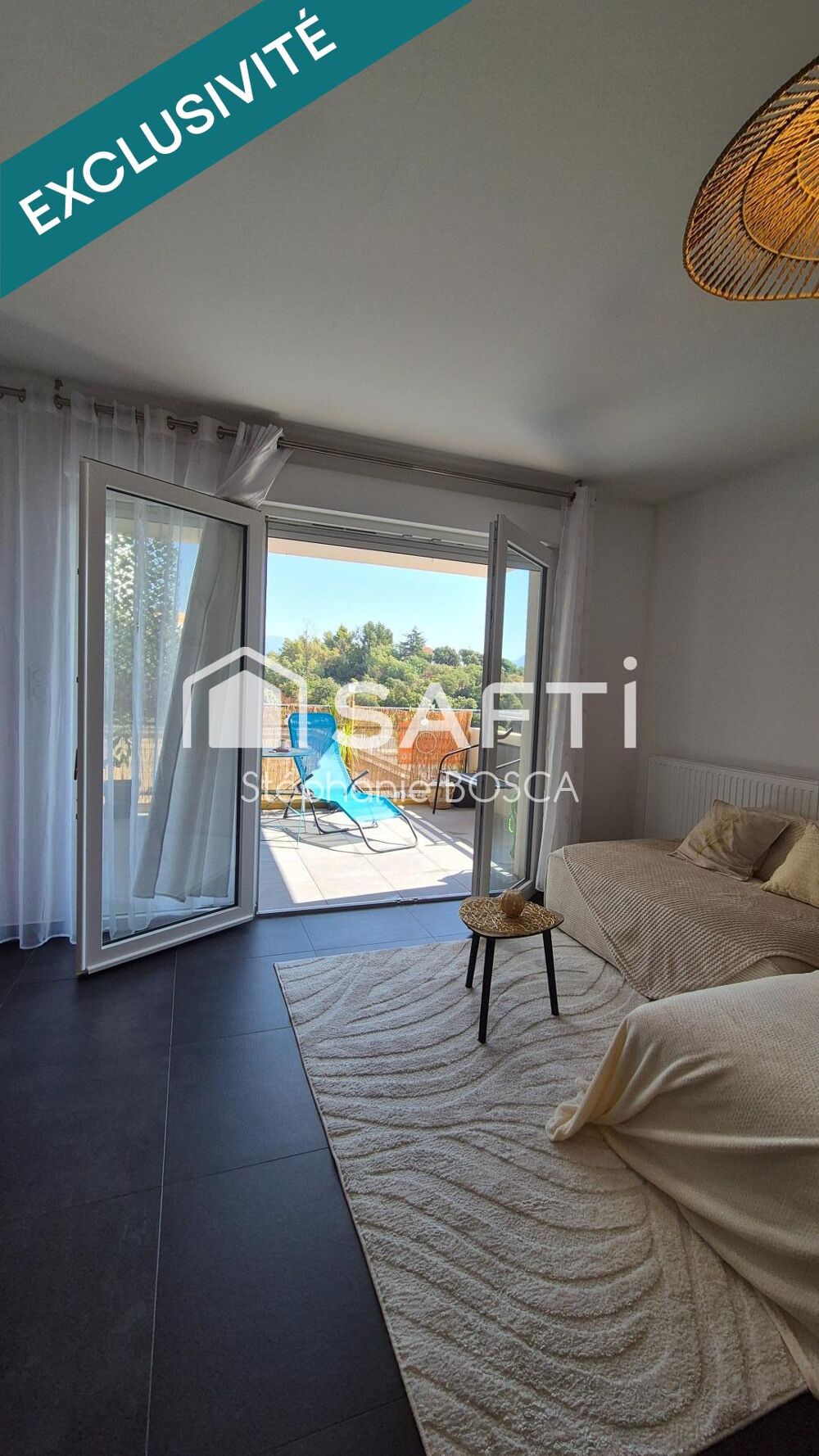 Vente Appartement DOUBLE GARAGE, TERRASSES ET VUE DEGAGEE ! Ajaccio