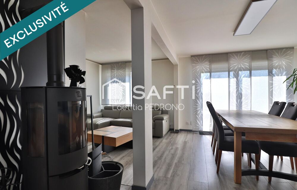 Maison avec 3 chambres, jardin et sous-sol complet