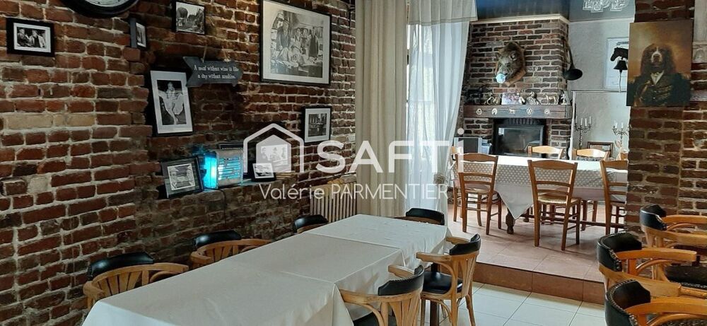  Immeuble mixte avec restaurant exploité, logement indépendant et fort potentiel de développement 