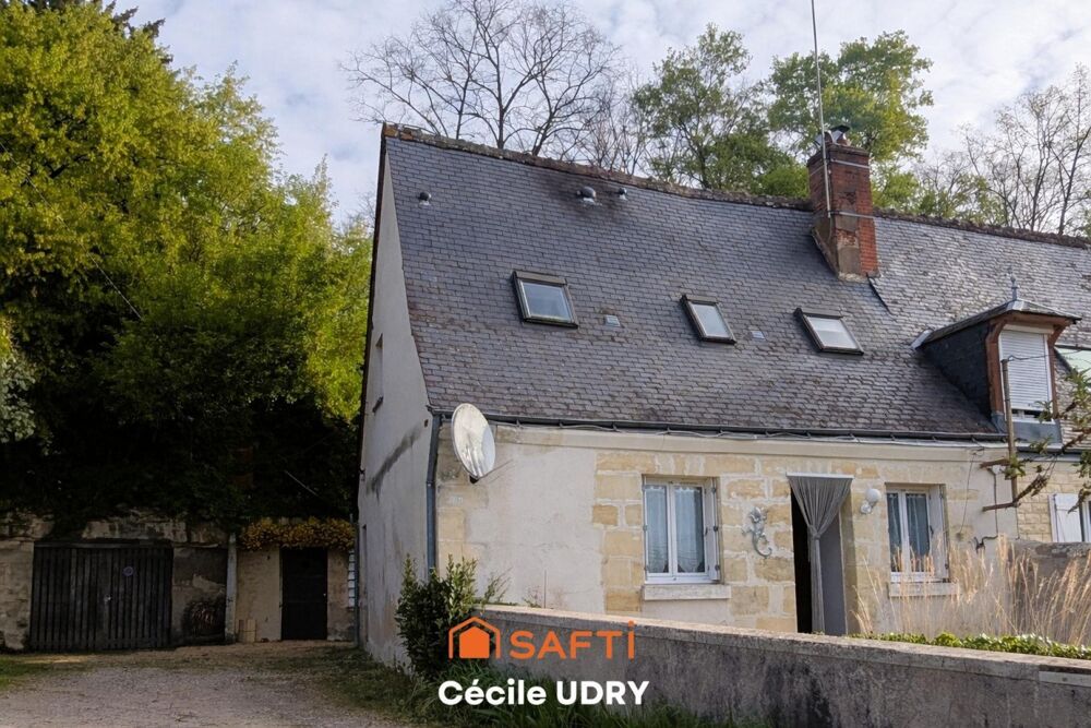 Vente Maison Charmante maison tourangelle et sa belle cave troglodyte Montlouis-sur-loire