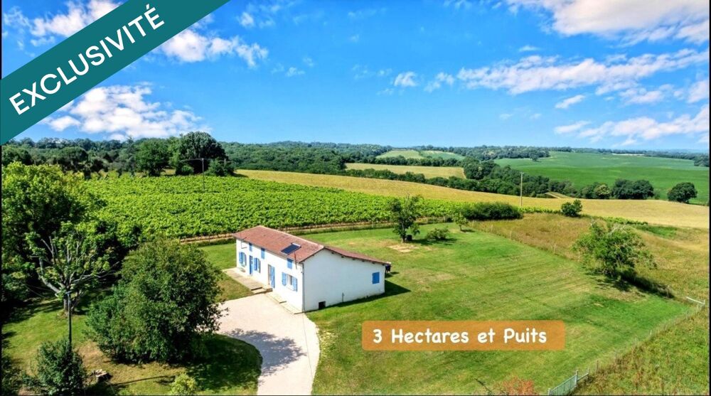 Vente Maison ANCIENNE FERME RENOVEE AVEC DEPENDANCE / GRAND TERRAIN ET PUITS Eauze