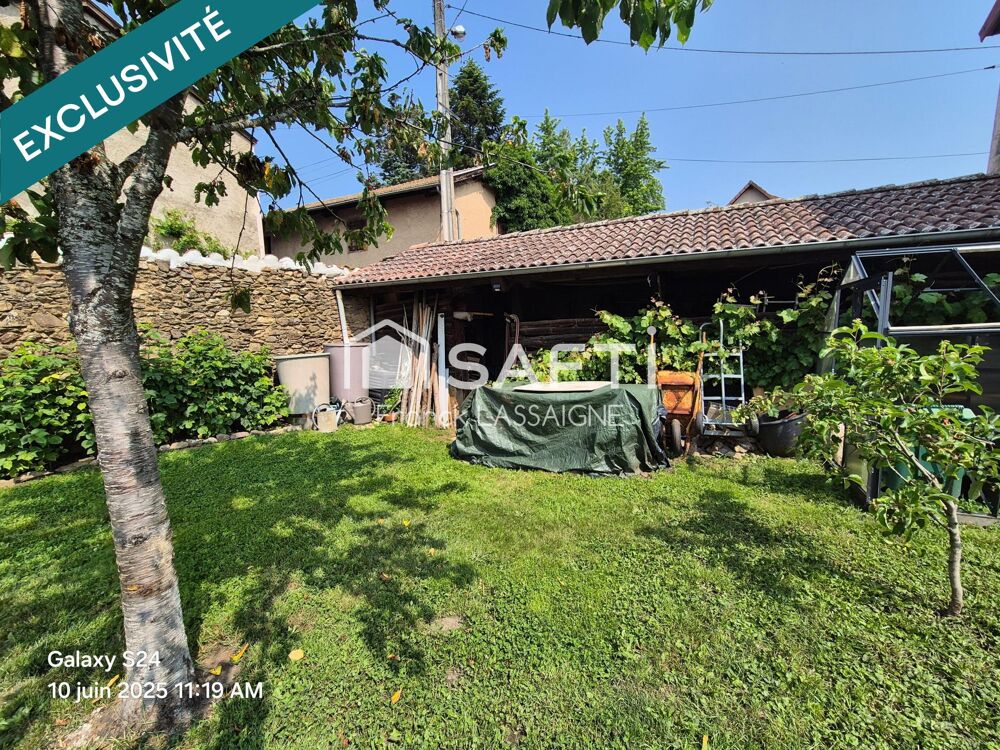 Maison avec jardin clos sans vis à vis et puits...