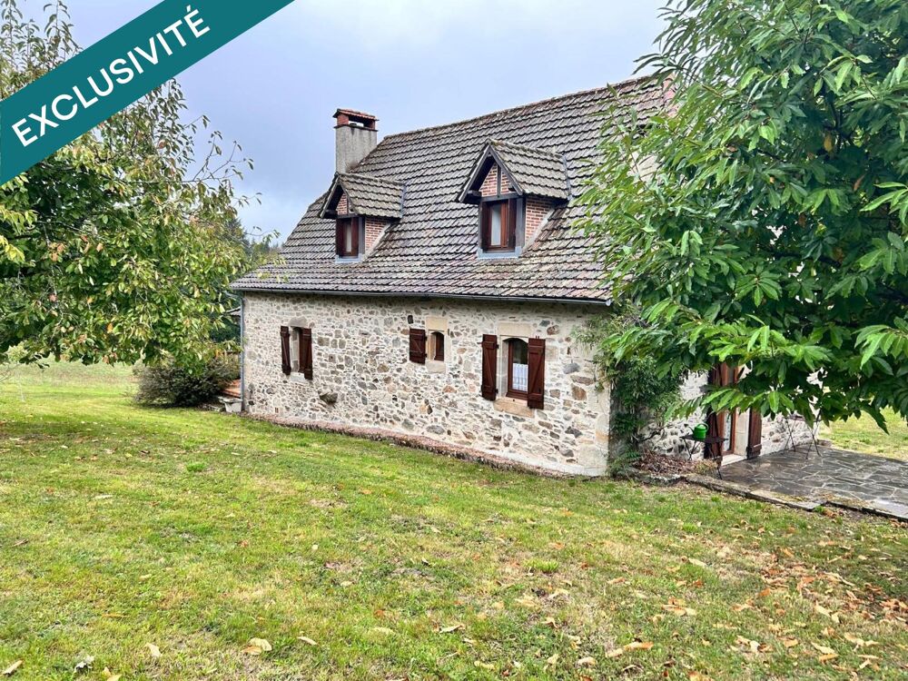 Vente Maison Coup de cœur pour cette maison en pierre rénovée avec grange de 148 m² ! Saint-bressou