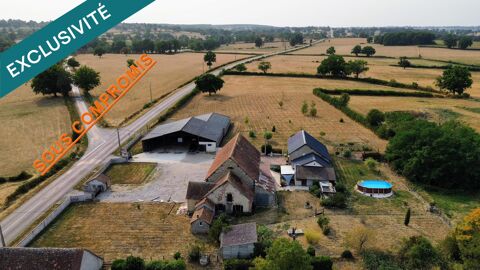   18kms de A71 et A79 et 13 kmsde St Pourain sur Sioule. Ancienne exploitation agricole de 2,8 hectares, habitable de suite, ida Maison - 4 pice(s) - 120 m