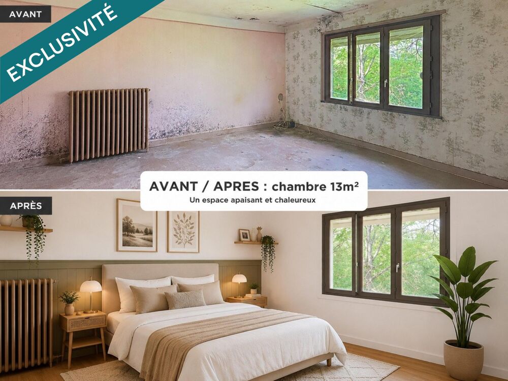 Vente Maison MAISON 233m² À RÉNOVER  SUR PARCELLE DE 2300m² Moncel-sur-seille