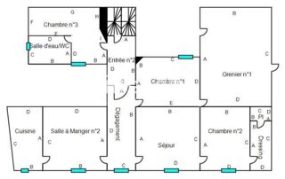  Loft � vendre 14 pi�ces 470 m�