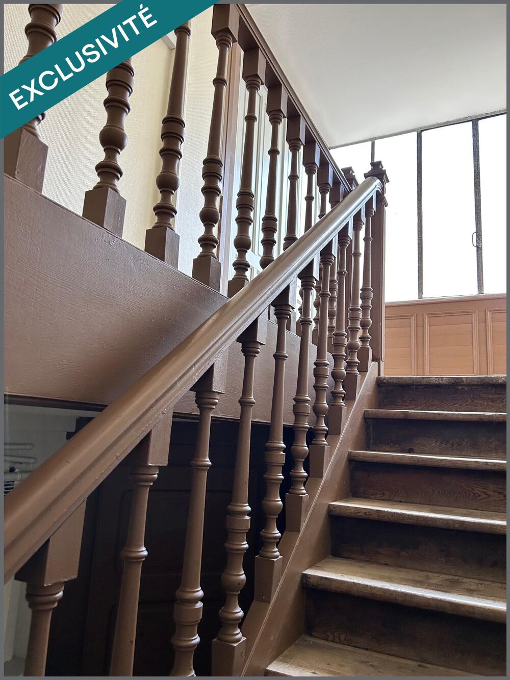 Vente Appartement T3 Nancy Thermal 59m² sol à rénover dernier étage Nancy