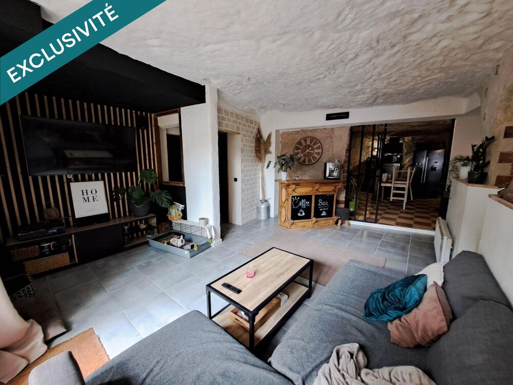 Vente Maison Maison semi-troglodyte de caractère – 125 m² – Fort potentiel – Saint-Étienne-de-Chigny (37230) Saint-etienne-de-chigny