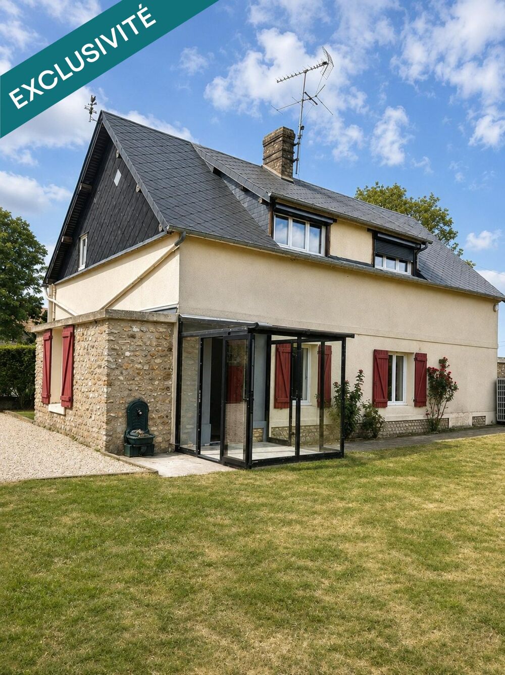 Maison familiale sans vis-à-vis au Vieil-Évreux
