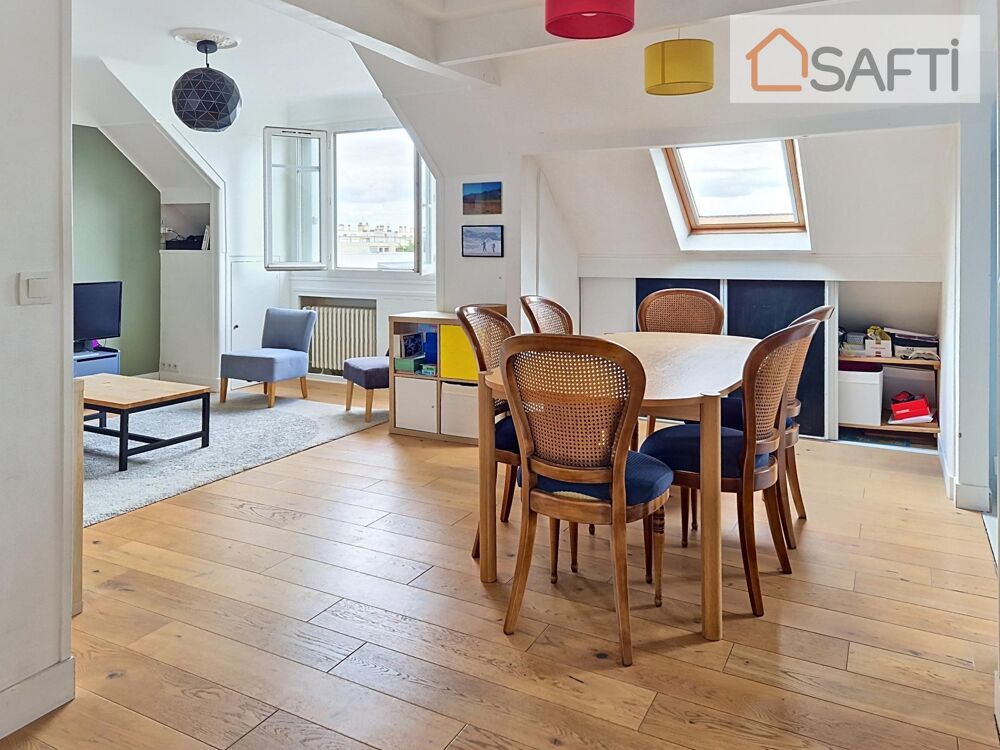 Vente Appartement F3 de 65 m², joliment rénové, très au calme. Fontenay-sous-bois