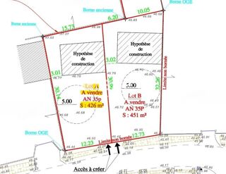  Terrain � vendre 426 m�