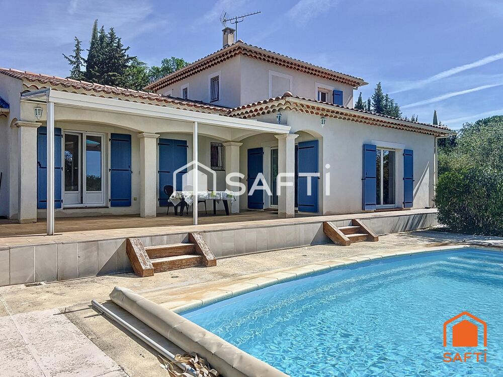 Vente Maison Villa de 140m² sur 2114m² de terrain clos avec piscine et vue panoramique Moissac-bellevue