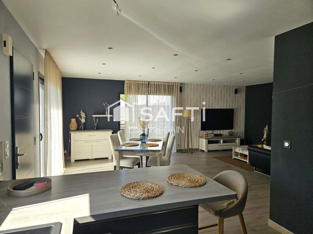 Maison contemporaine plain-pied
